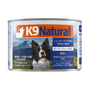 K9ナチュラル プレミアム缶 ビーフ・フィースト | Dog's Pantry Citron