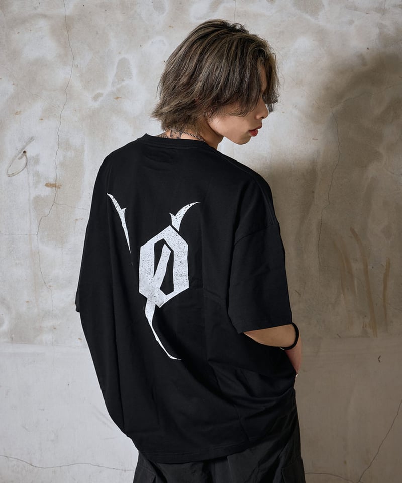 OVER FIT LOGO VINTAGE T-SHIRT / BLACK | Volff OVER FIT LOGO VINTAGE T-SHIRT / BLACK | Volff
