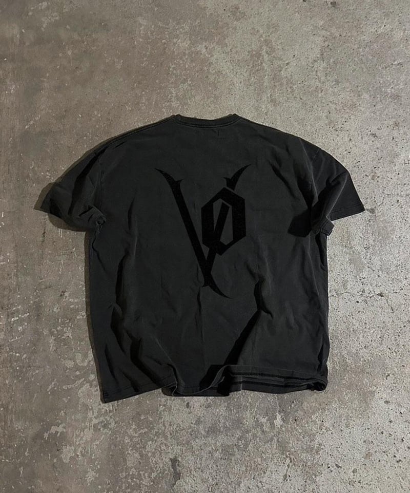 Volff オーバーフィットヴィンテージロゴTシャツ チャコール OVER FIT LOGO VINTAGE T-SHIRT / CHARCOAL | Volff