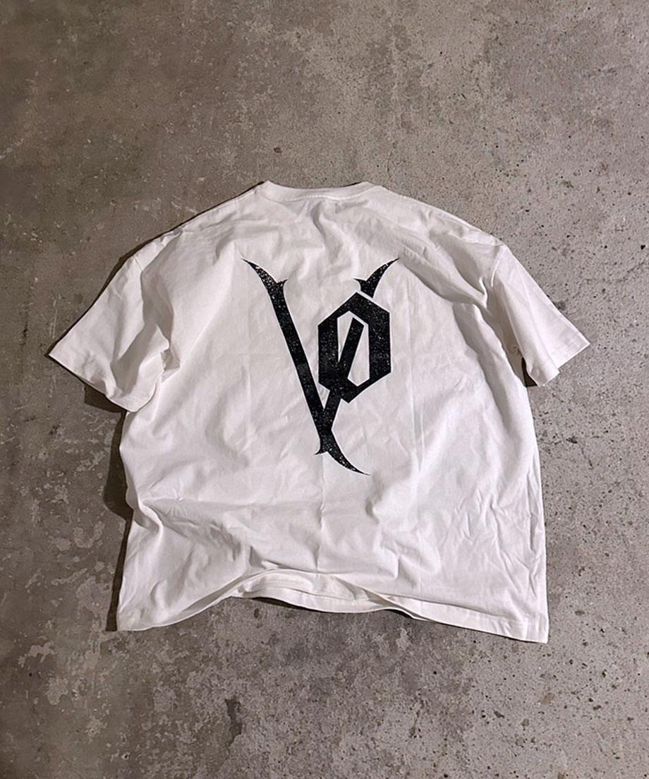 OVER FIT VINTAGE LOGO T-SHIRT / WHITE | Volff
