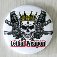 缶バッジ　円形56mm　リーサルウェポン　ワンダースタンダードオリジナル