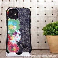 《iPhone16シリーズ取扱い開始》iPhoneケース　衝撃吸収グリップケース　和柄