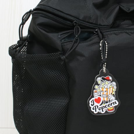 アクリルキーホルダー（アクキー）　I love Popcorn