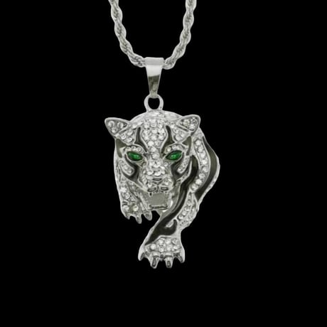 【SALE】ネックレス メンズ アクセサリー シルバー タイガー トラ 虎