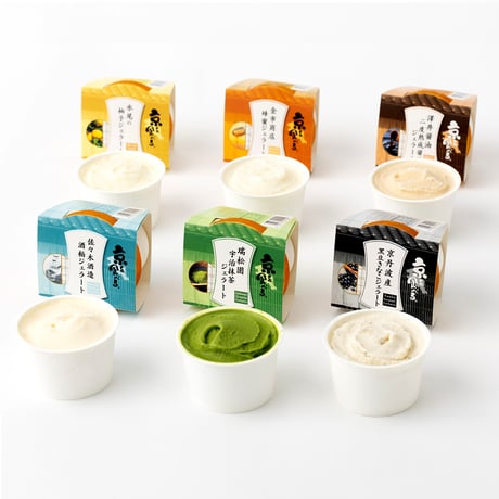 京のジェラート　6種セット【送料無料】