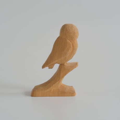 WOOD CARVING OWL