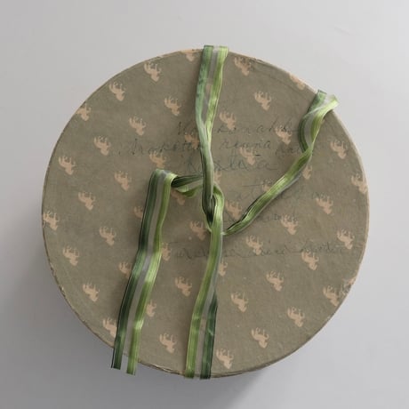 Horse Pattern Paper Hat Box