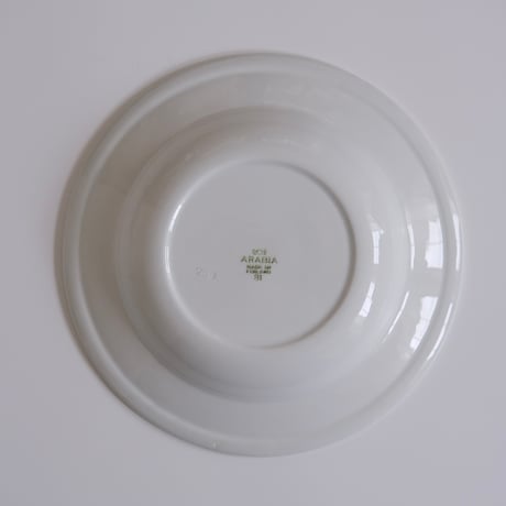 ARABIA HELSINKI MARK SOUP PLATE (A)