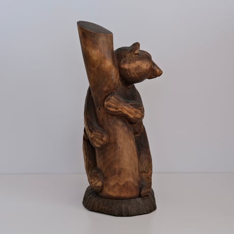 Wood Carved Bear / Finland