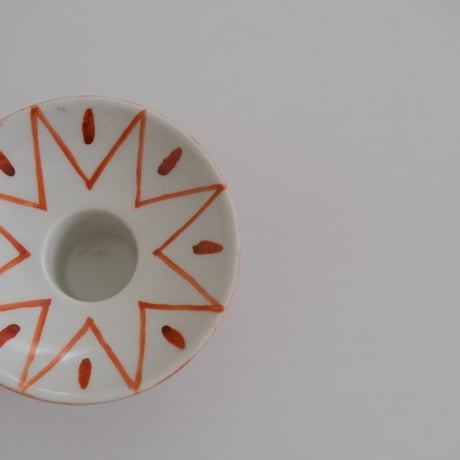 ARABIA HANDPAINTED CANDLE HOLDER