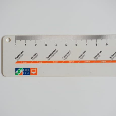 HELSINKI METRO RULER