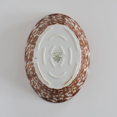 ARABIA SIENITETTY OVAL BOWL