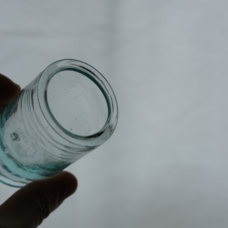 SMALL GLASS JAR
