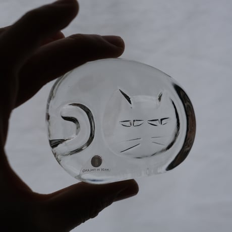 IITTALA GLASS OBJECT