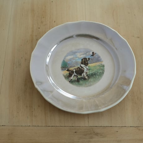 ARABIA DOG PLATE