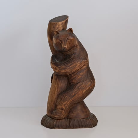 Wood Carved Bear / Finland