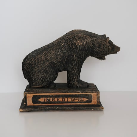 WOOD CARVING BEAR (INKERI 1942)