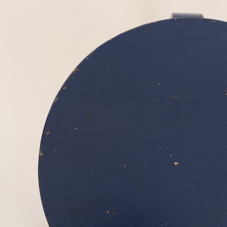 ARTEK VINTAGE STOOL DEEP BLUE PAINTED