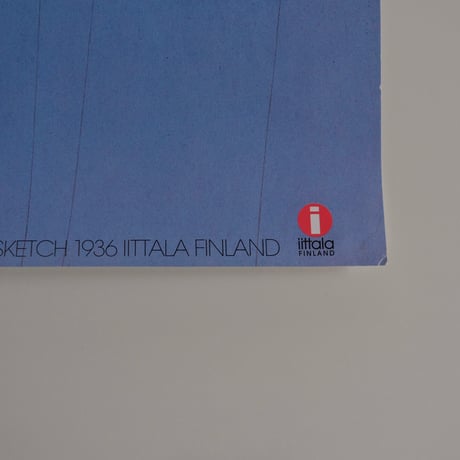 IITTALA AALTO VASE POSTER