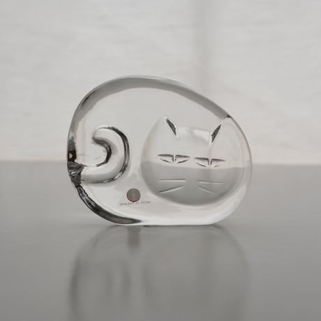 IITTALA GLASS CAT