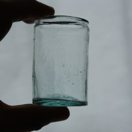 SMALL GLASS JAR