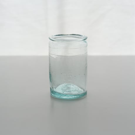SMALL GLASS JAR