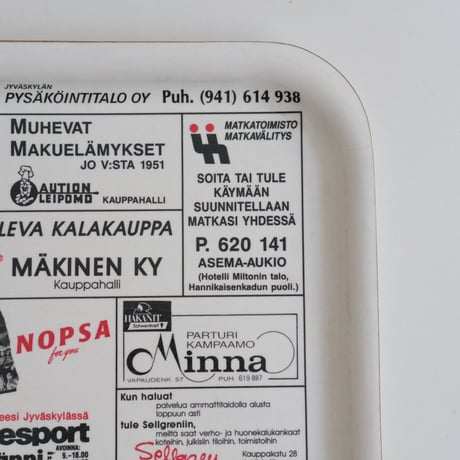 FINNISH COMPANY TRAY (A)