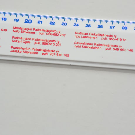 PLASTIC RULER