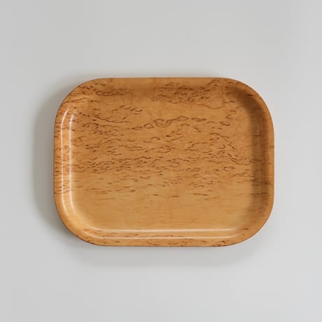 BACKMAN CURLY BIRCH TRAY