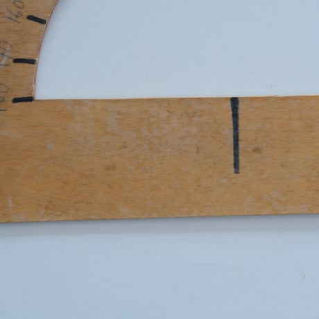 HANDMADE PROTRACTOR