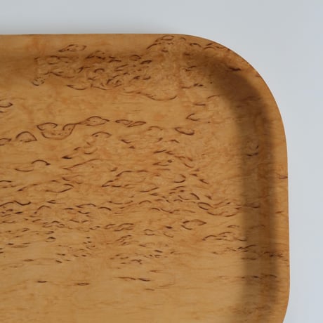 BACKMAN CURLY BIRCH TRAY