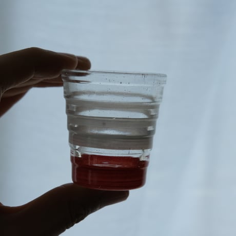 Aino Aalto shot glass (painted A)