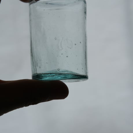 SMALL GLASS JAR