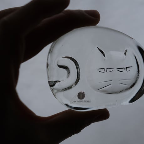 IITTALA GLASS OBJECT
