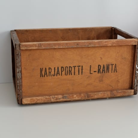 WOODEN BOX / FINLAND