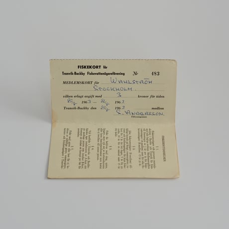 Fishing Tickets