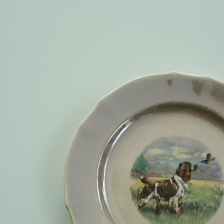 ARABIA DOG PLATE