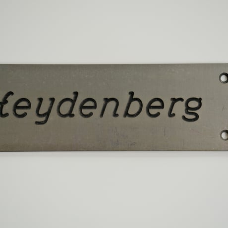 Heydenberg Metal Plate