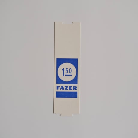FAZER PRICE CARD