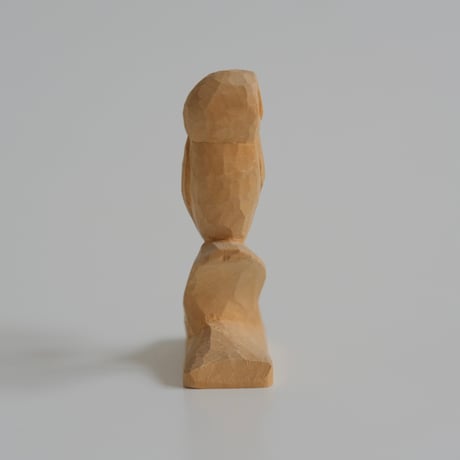 WOOD CARVING OWL
