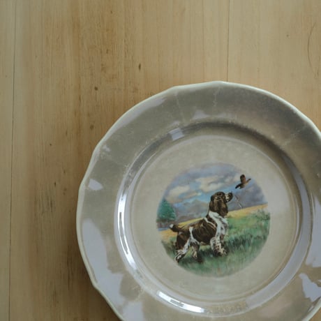 ARABIA DOG PLATE