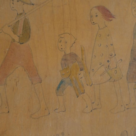 Finnish Wooden Tray (Hand painted)