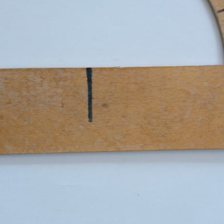 HANDMADE PROTRACTOR