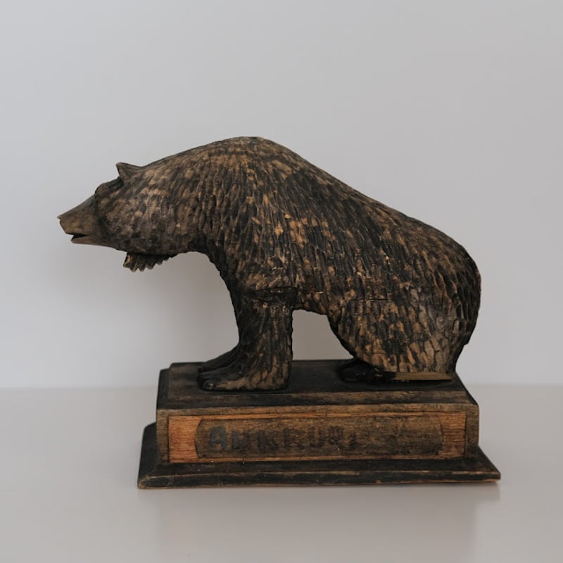 木彫り クマ vintage woodcarving bear 木彫り クマ vintage woodcarving bear Vintage Black Forest