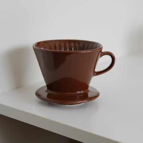 ARABIA BROWN COFFEE DRIPPER 1