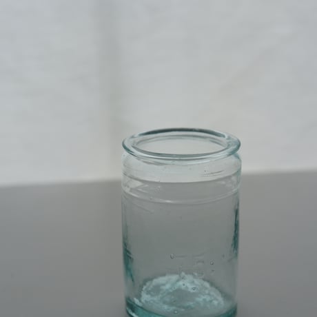 SMALL GLASS JAR