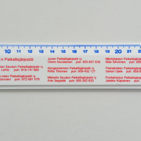 PLASTIC RULER
