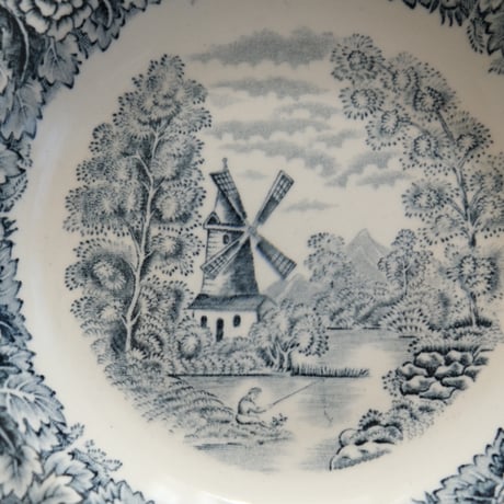 ARABIA LANDSCAPE SMALL SOUP PLATE (A)