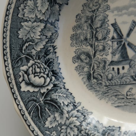 ARABIA LANDSCAPE SMALL SOUP PLATE (A)