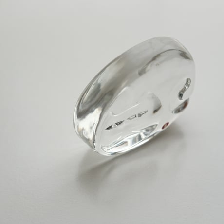 IITTALA CAT GLASS OBJECT
